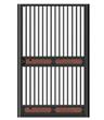 Nobleman Full Grill Door - Galvanized